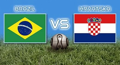  مشاهدة مباراة البرازيل و كرواتيا في إفتتاح كأس العالم 2014 بالبرازيل